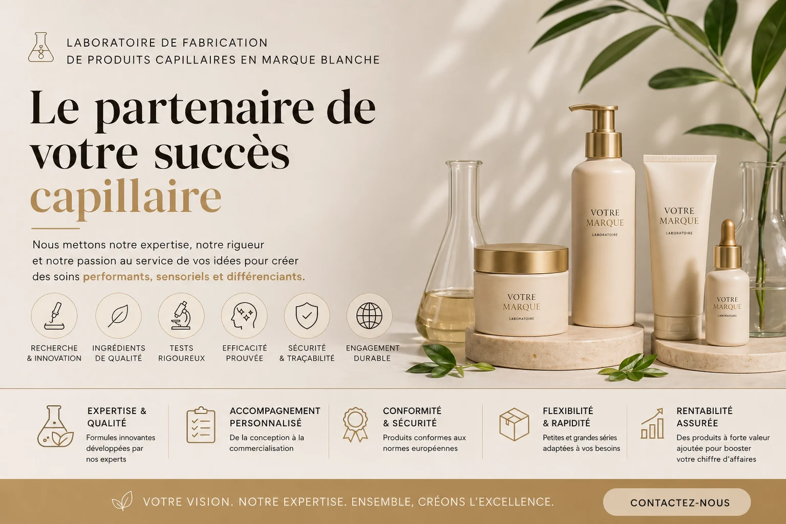 Le partenaire de votre succès capillaire - Expertise et accompagnement personnalisé